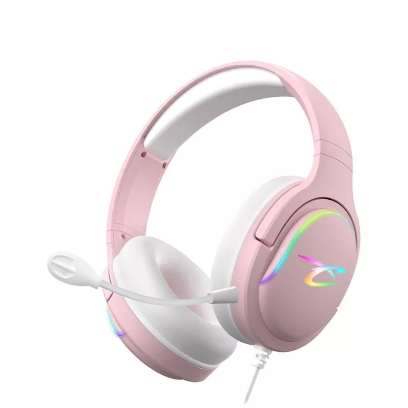 Subsonic Spectra LED -pelikuulokkeet Sweety Pink