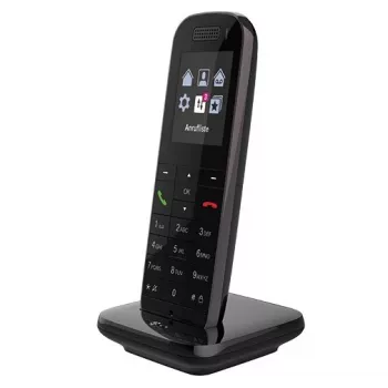 Telekom Speedphone 52 DECT-puhelin numerotunnistuksella musta