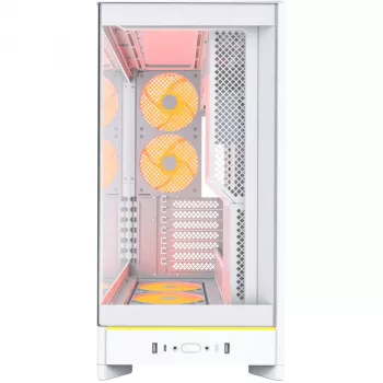 PC-kotelo Montech HS02 PRO Midi Tower valkoinen