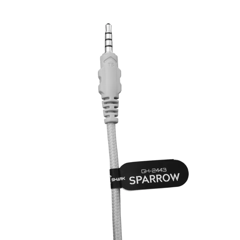 Kuulokkeet White Shark GH-2443 Sparrow valkoinen