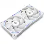 NZXT F280X RGB 140mm ARGB -kotelotuuletin - valkoinen, 2 kpl:n pakkaus