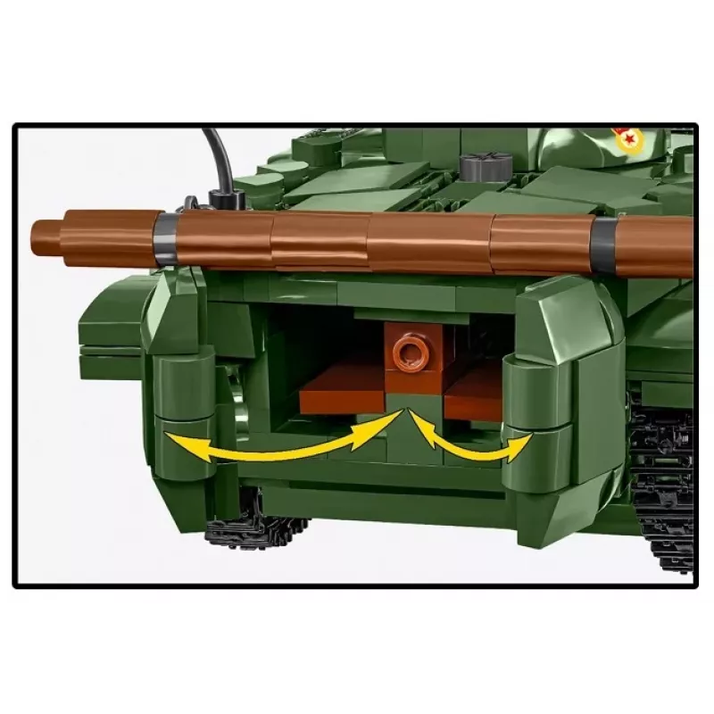 Rakennussarja Cobi Blocks BMP-1 758 osaa – mittakaavamalli rakennuspalikoilla