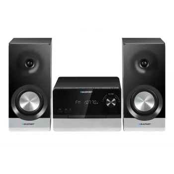 Kotiaudiomikrojärjestelmä BLAUPUNKT MS40.2BT — 2×50 W RMS, Bluetooth, CD, USB, HDMI ARC, optinen tulo, LED-näyttö (musta)