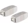 Kaapelin sukupuolenmuunnin USB B ShiverPeaks BS77043