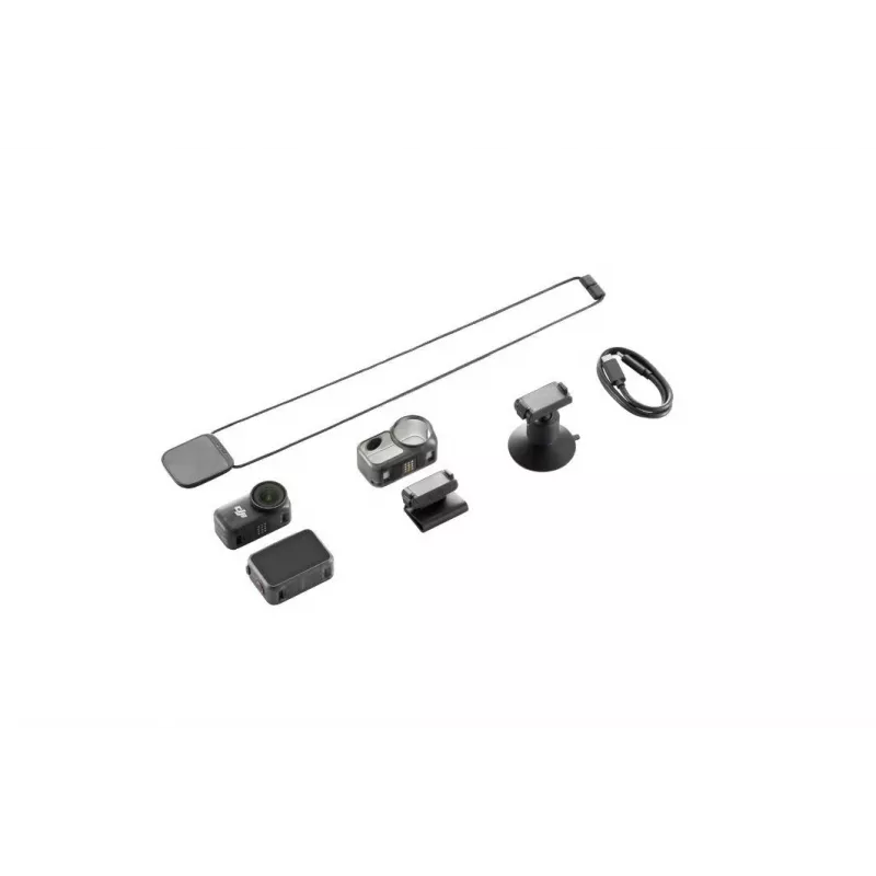 DJI Osmo Nano Standard Combo toimintakamera 64 GB, 4K Ultra HD, 1/1,3" CMOS, 120 fps, musta