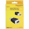 DeLOCK 65586 kaapeliadapteri HDMI-A - VGA musta valkoinen