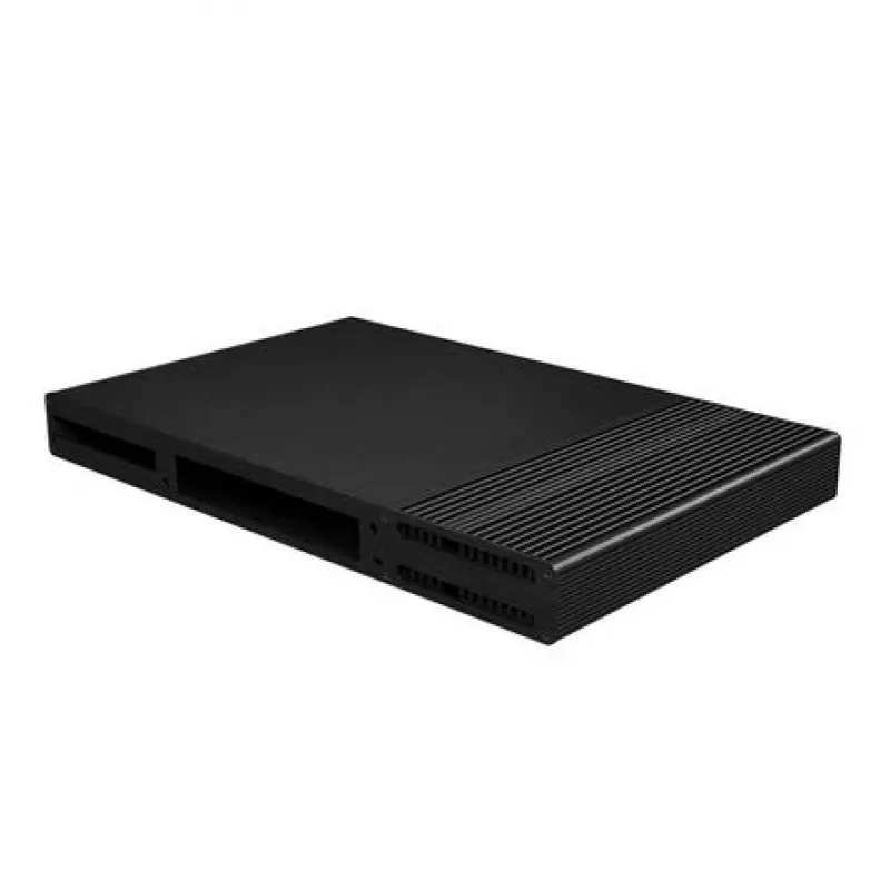 Tietokonekotelo Akasa Galileo TU Plus MKII Mini-ITX -kotelo - musta