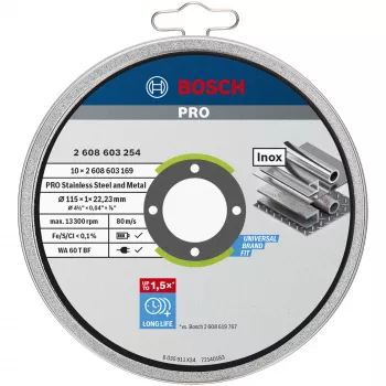 Bosch 2 608 603 254 kulmahiomakoneen lisävaruste katkaisulaikka