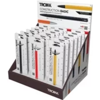 Troika CONSTRUCTION BASIC monitoimikynä, tiskinäyttö 18 kynää