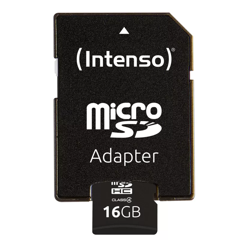 Muistikortti Intenso 16GB MicroSDHC Class 4 3403470