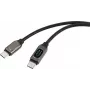 Renkforce RF-6249318 USB-kaapeli hopea