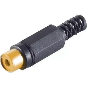 RCA-liitin ShiverPeaks BS51500-SG musta