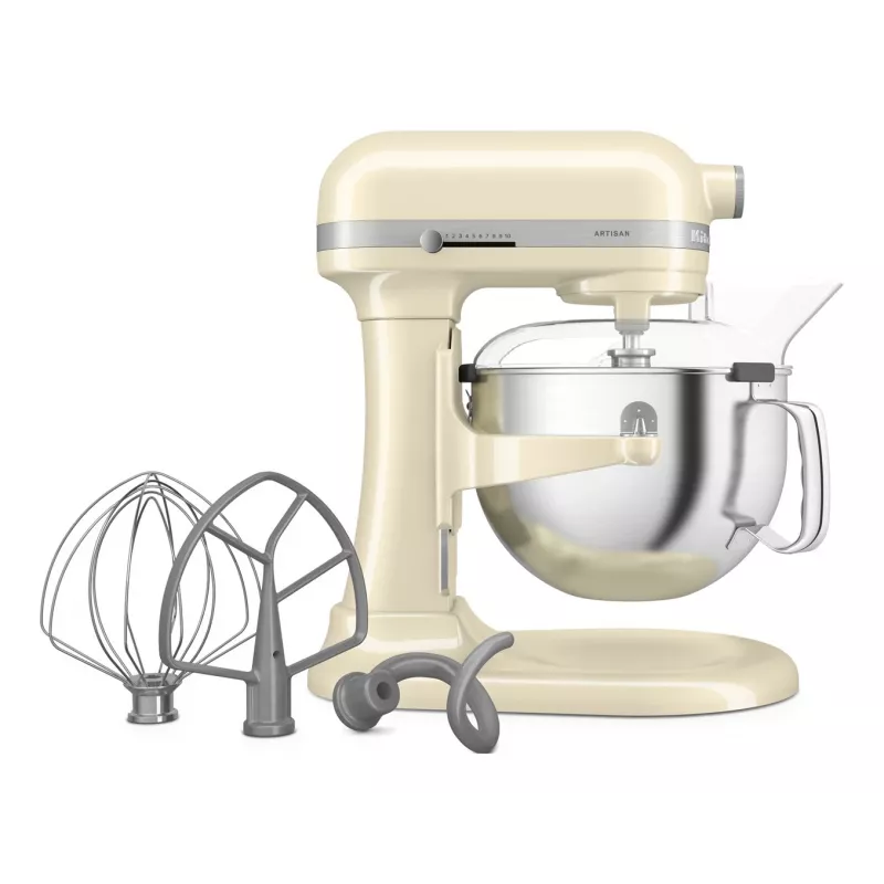 KitchenAid 5KSM60SPXEAC yleiskone 375 W kerma, harmaa, ruostumaton teräs