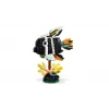 Rakennuslelu LEGO Creator 3-in-1 villieläimet trooppinen tukaani setti 31173