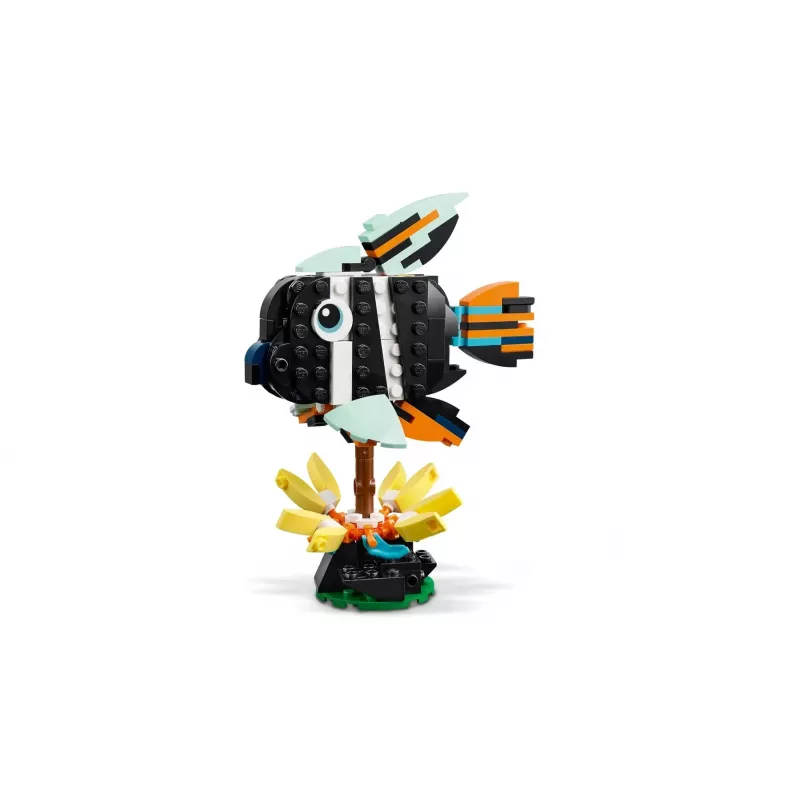Rakennuslelu LEGO Creator 3-in-1 villieläimet trooppinen tukaani setti 31173