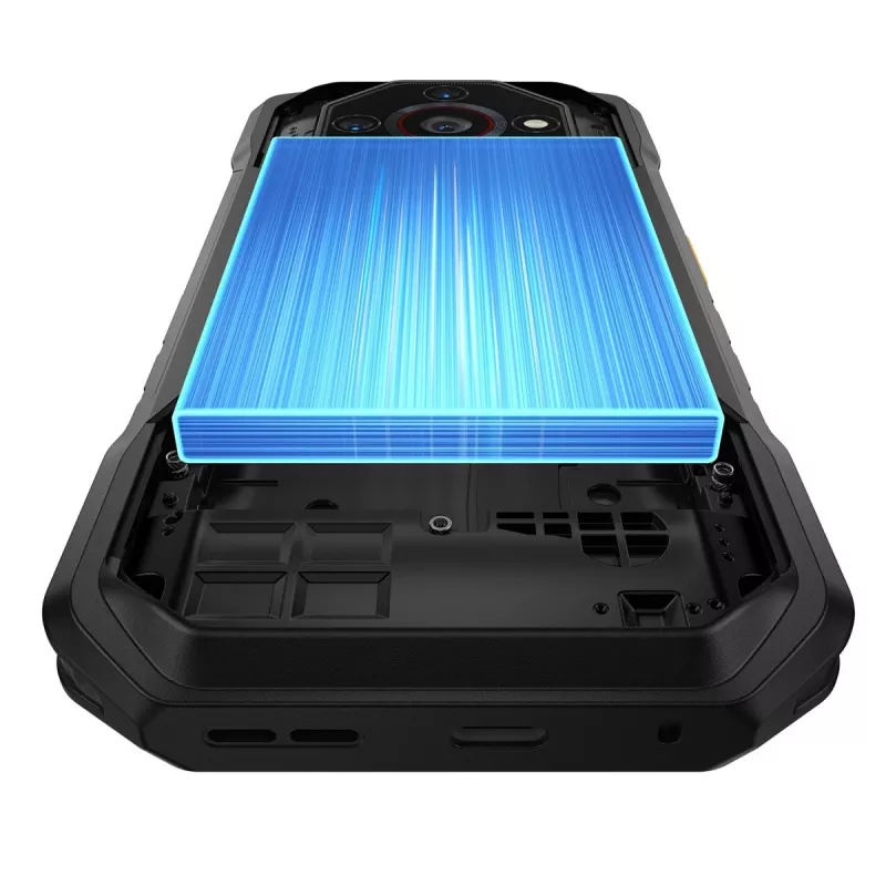 Ulefone Armor X32 Pro 5G älypuhelin, 5,65 tuumaa, 8 GB RAM, 256 GB, IP69K, Android 14, Future Black
