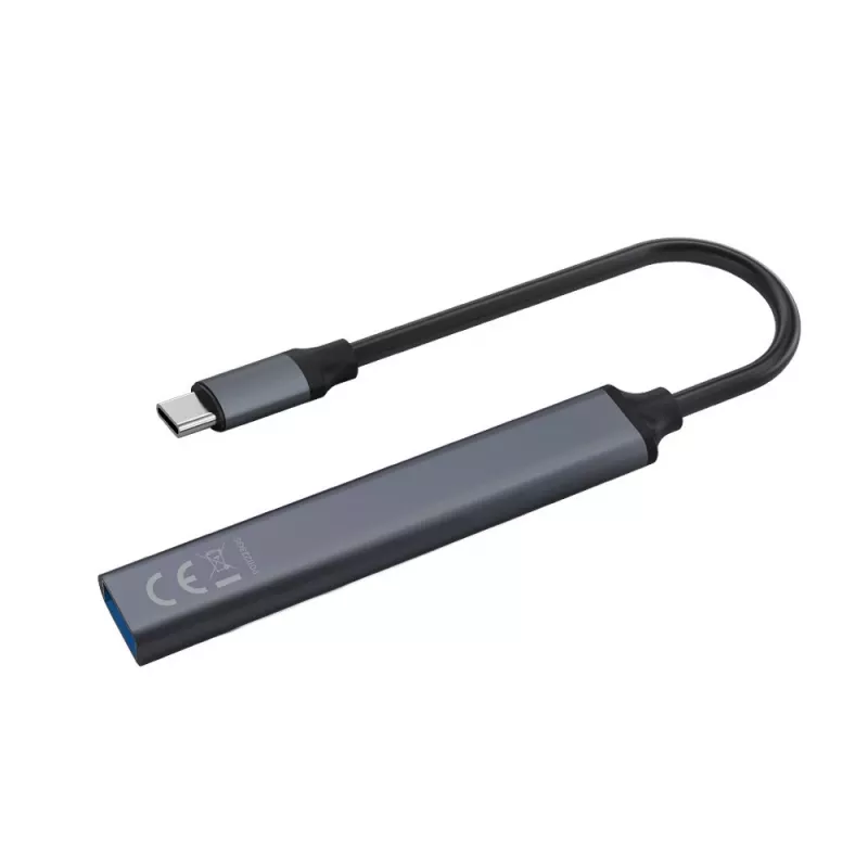 USB 3.0 4-porttinen USB-keskitin SAVIO AK-71 USB-C isännällä, 5000 Mbit/s, 2 vuoden takuu