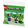LEGO Minecraft Steve ja Baby-Panda 30672 polybag