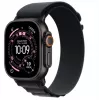 Älykello Apple Watch Ultra 3 GPS + Cellular 49 mm Black Titanium -kotelo Black Alpine Loop Large -rannekkeella