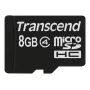 MicroSDHC-kortti Transcend 8GB Class 4 TS8GUSDC4