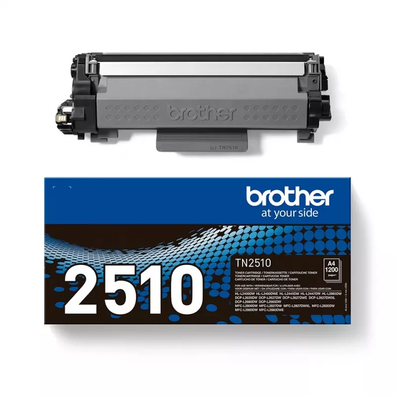 Värikasetti Brother TN-2510 2500 sivua musta