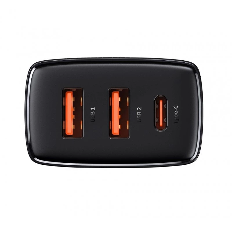 Baseus 30W USB-laturi QC PD3.0 Type-C PD-pikalaturi iPhone 17 16 15 14 13 12 Pro Max Xiaomi Samsung
