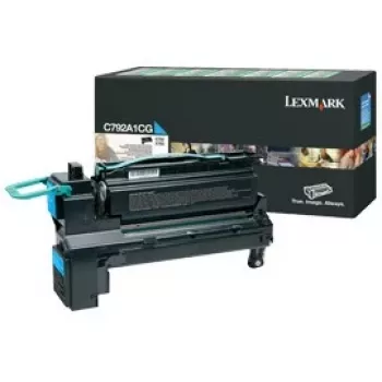 Värikasetti Lexmark C792A1CG 30000 sivua syaani