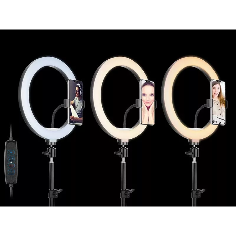 TRACER RING 30cm rengasvalo jalustalla 210cm