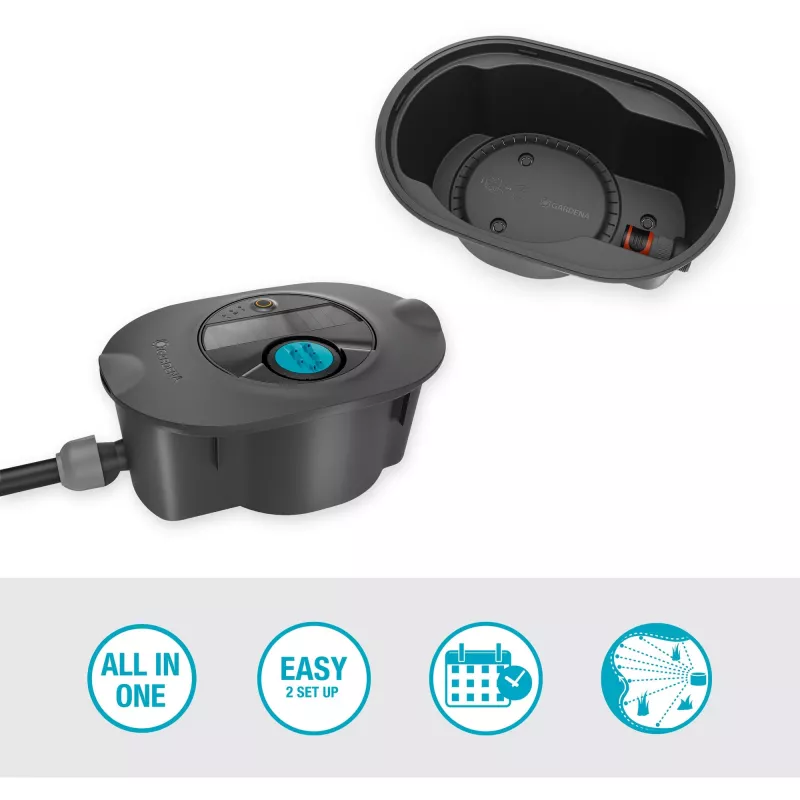 Gardena AquaPrecise ympyräsuihku musta vihreä 1 kpl