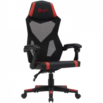 Canyon MCH01 - Flow - ergonominen pelituoli - musta ja punainen