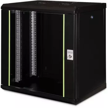 Seinäasennusteline Digitus DN-19 12-U-SW