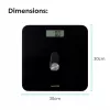 Digitaalinen henkilövaaka Salter 9224 BK3RFEU16 Eco Power musta