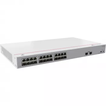 HUAWEI eKit S110 -sarja S110-24LP2SR hallitsematon L2 Gigabit Ethernet (10/100/1000) Power over Ethernet (PoE) 1U harmaa
