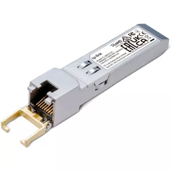 TP-Link 10G BASE-T RJ45 SFP+ -moduuli, kupari, 10300 Mbit/s, RJ-45, 100 m, 10 Gigabit Ethernet, IEEE 802.3, IEEE 802.3ab, IEEE 802.3an, IEEE 802.3bz
