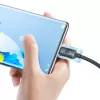 Baseus Crystal Shine kaapeli USB-USB-C, 100W, 2m (musta)