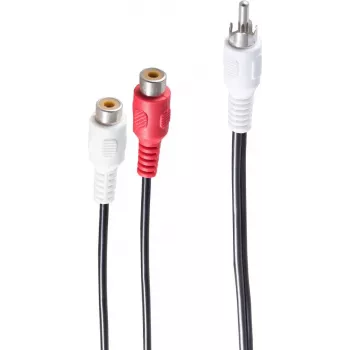 Audiokaapeli RCA 2 x RCA ShiverPeaks BS40044