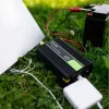 Vaihtosuuntaaja Green Cell INV12 3000 W 12 V – 230 V, 50 Hz, 1 USB, aktiivinen jäähdytys, musta