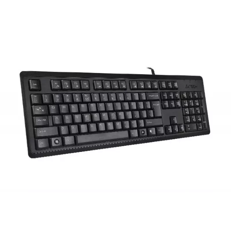 A4Tech KR-92 näppäimistö universaali USB QWERTY englanti musta