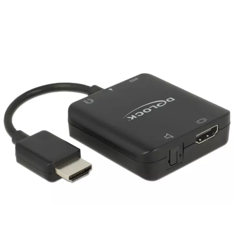 Videokaapelisovitin HDMI Type-A DeLOCK 63276