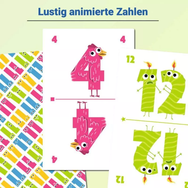 Elfer raus Junior, korttipeli