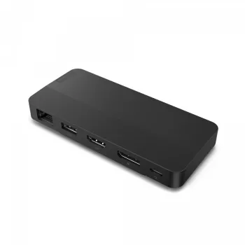 Lenovo 40B90100EU kannettavan telakointiasema/porttireplikaattori johdollinen USB 3.2 Gen 1 (3.1 Gen 1) Type-C musta
