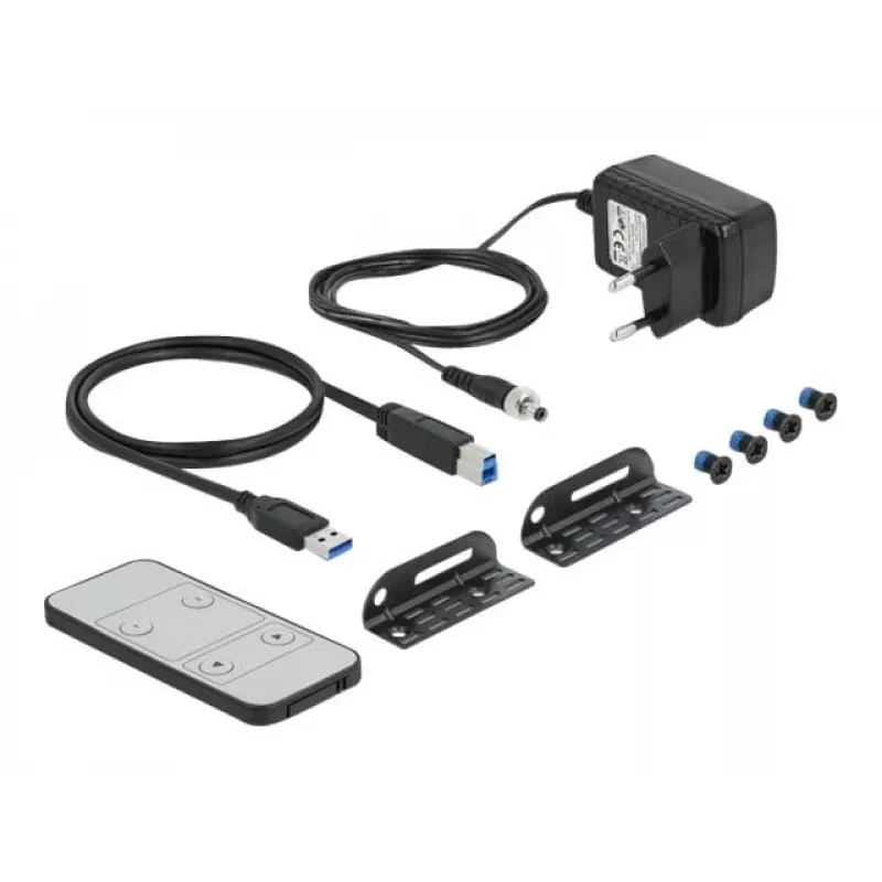 KVM-kytkin DeLOCK 11484 musta