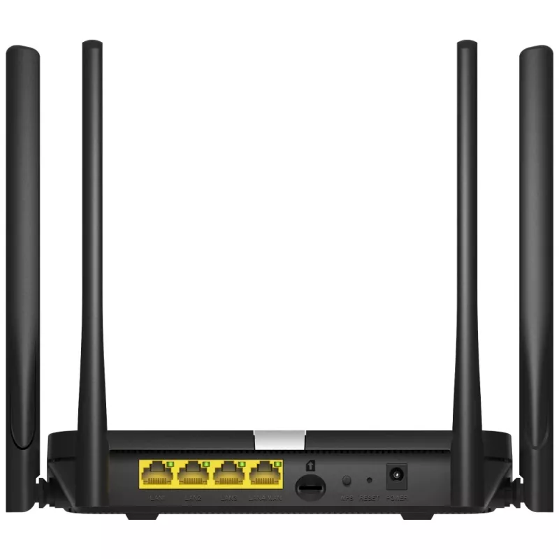Cudy LT500 WLAN-reititin Fast Ethernet dual-band (2,4 GHz / 5 GHz) 4G musta