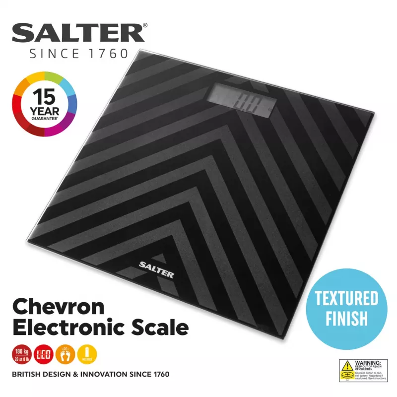 Kylpyhuonevaaka Salter SA00287 BACFEU16 Chevron Two Tone