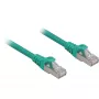 Verkkokaapeli Sharkoon Cat.6a SFTP RJ-45 Cat6a 0,25 m vihreä