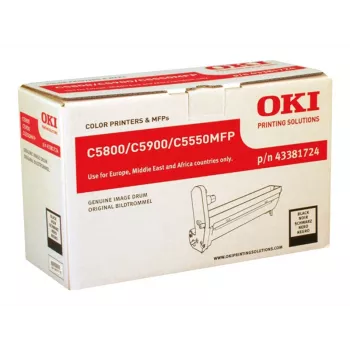 OKI kuvatrumpu musta C5800 C5900 C5550MFP 20000 sivua