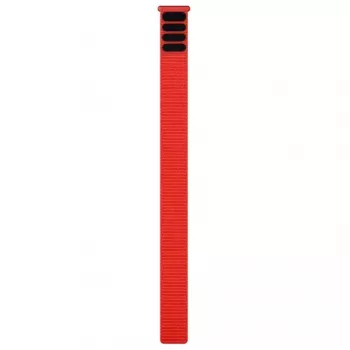 Garmin UltraFit -kellonranneke 22 mm nylon liekinpunainen (010-13306-12)