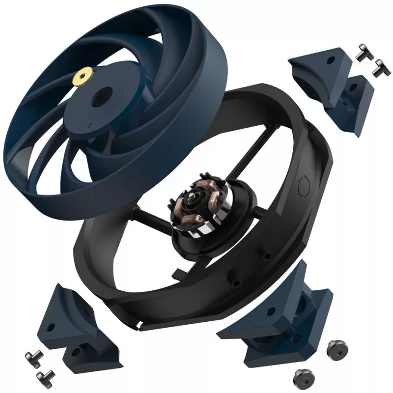 Cooler Master Mobius 120 OC 12 cm tuuletin musta 3 nopeutta 3200 RPM