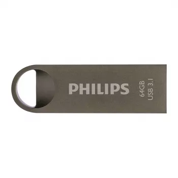 Philips Moon Edition 3.1 -USB-muistitikku, 64 GB, USB Type-A 3.2 Gen 1 (3.1 Gen 1), harmaa