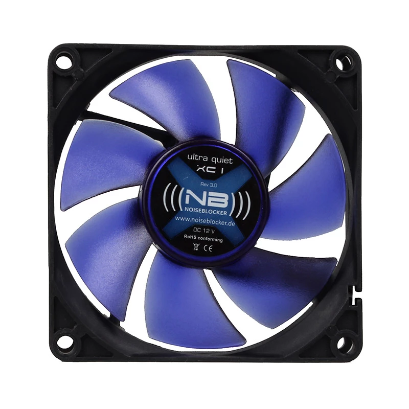 Noiseblocker BlackSilent Fan XC1 - 80 mm (L-XC1B)
